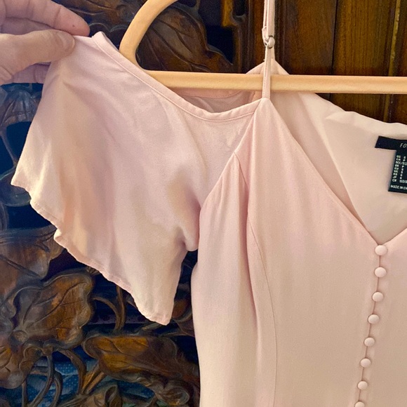 Forever 21 Button-Front Midi Tea Dress - Picture 7 of 12